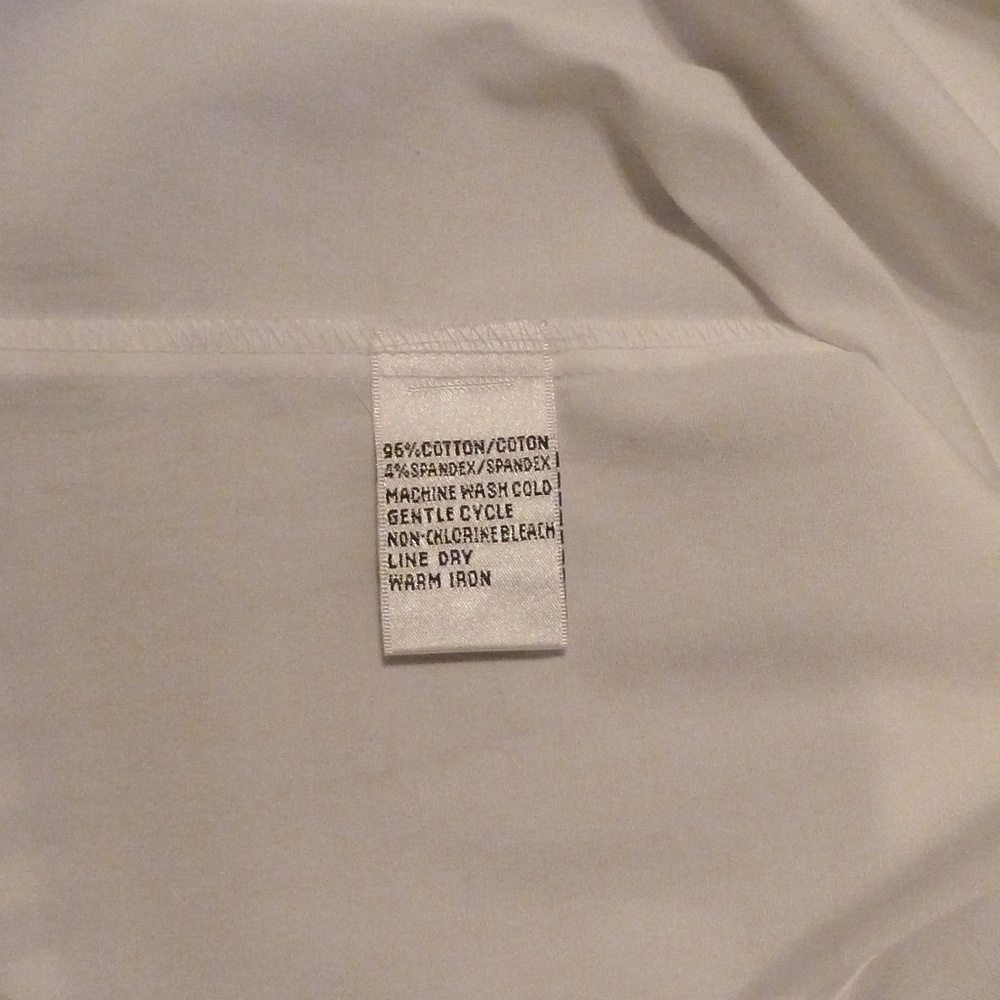 Shirt Euc White Great Basic - image 4